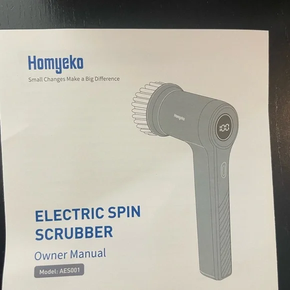 Electric Spin Scrubber in Gray - Picture 6 of 8